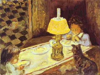 Pierre Bonnard : The Lunch of the Little Ones